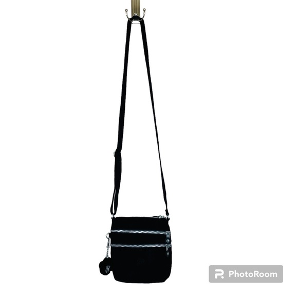 Kipling Bags Kipling Black Alvar Small Square Crossbody Shoulder